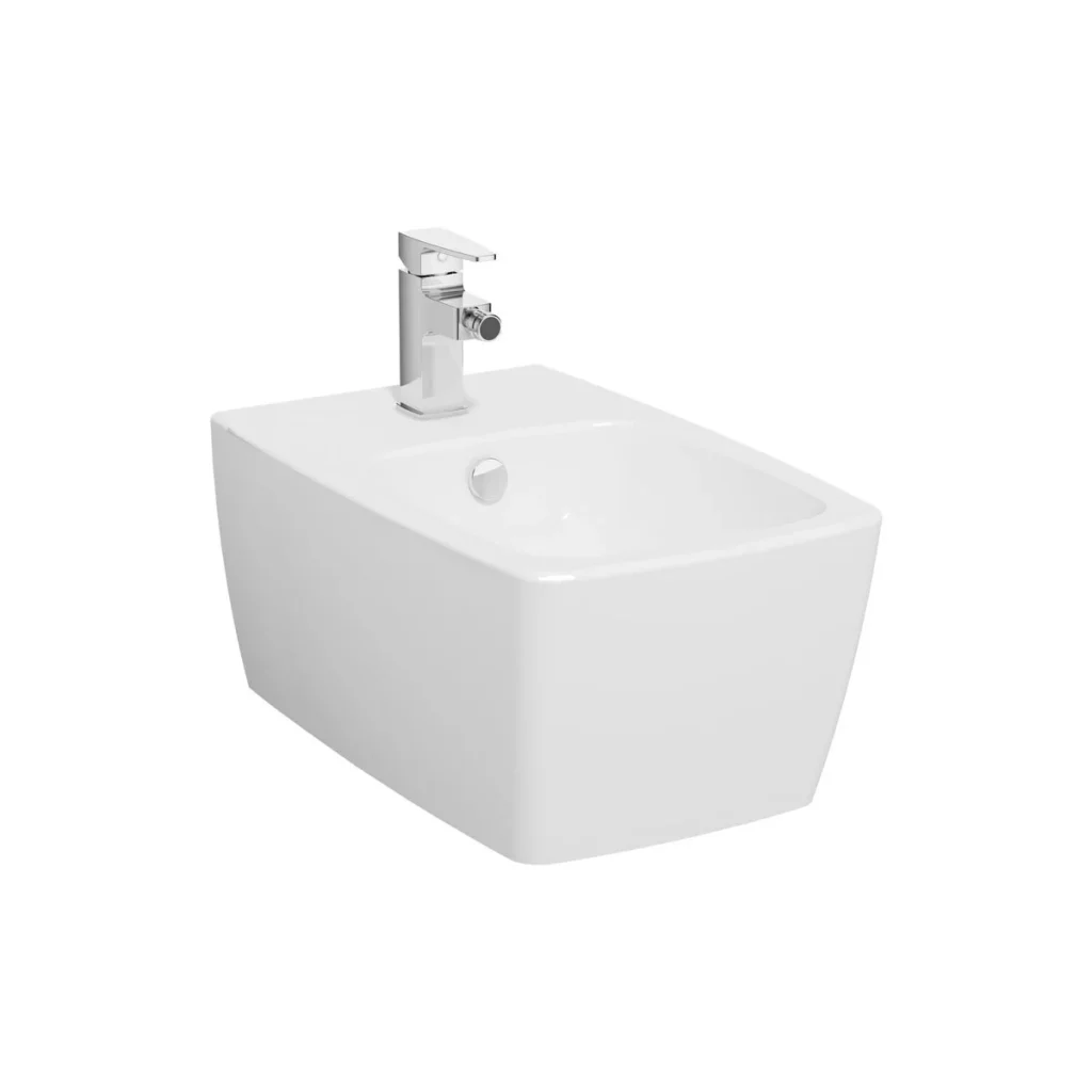 bidet bianco lucido sospeso